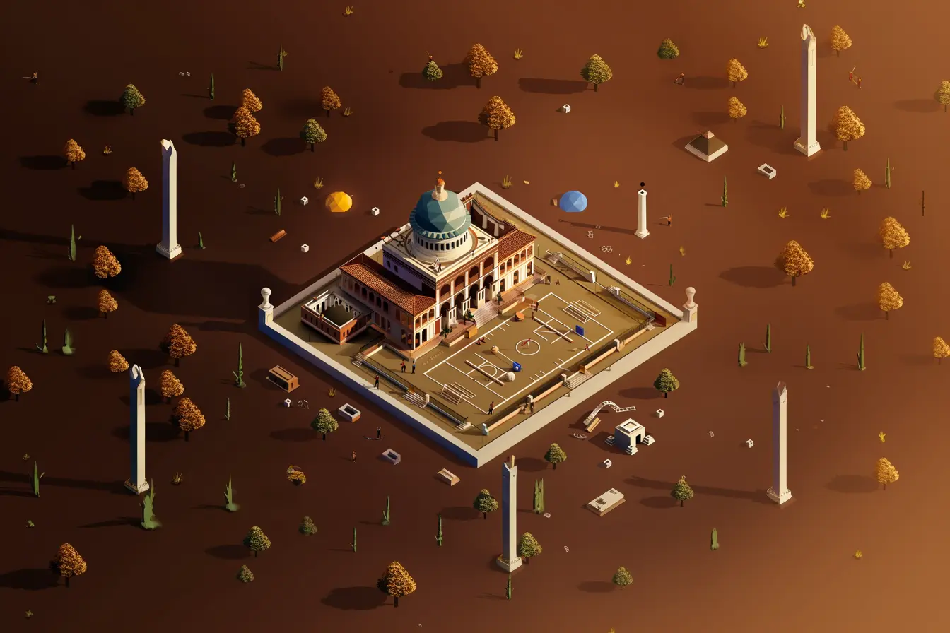 History Isometric VRCORE branded photo